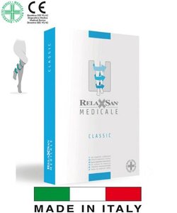 Компрессионные гольфы Relaxsan Medicale Classic 3 класс (34-46 mmHg), Бежевый, Давление 34-46 mmHg, I I, открытые пальцы