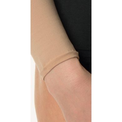 Медицинский компрессионный рукав до запястья на текстильной застежке (липучке) Relaxsan, Бежевый, Давление 23-32 mmHg, I I